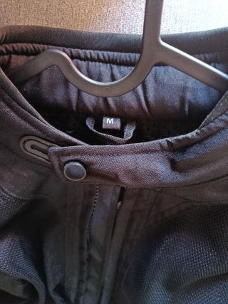 Chaqueta Moto Verano Hombre Negra