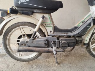 Puch Maxi Moped Eléctrico Blanco