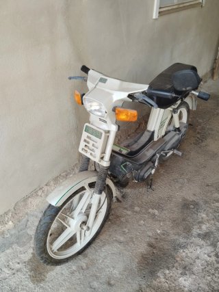 Puch Maxi Moped Eléctrico Blanco