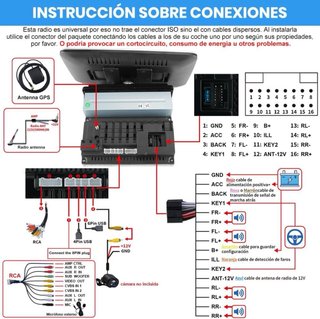 NUEVO! (110€) Radio Coche Android 13.0