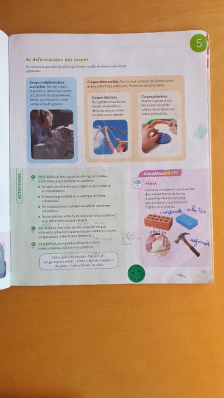 Ciencias da Natureza 5 Primaria. Santillana.
