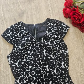 Vestido Zara animal print