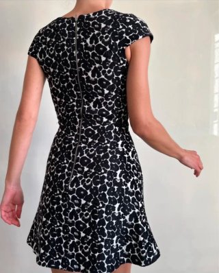 Vestido Zara animal print