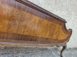 Cabecero antiguo madera tallada 150 cm