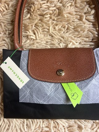 Bolso Longchamp L Negro  Tamaño para ordenador