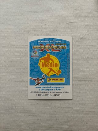 Carta Panini Adrenalyn XL Isco Pallone d'Oro