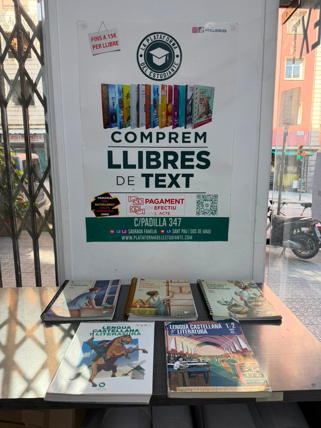 Disponemos de libros de 1- Bach. de DIDACTA PLUS