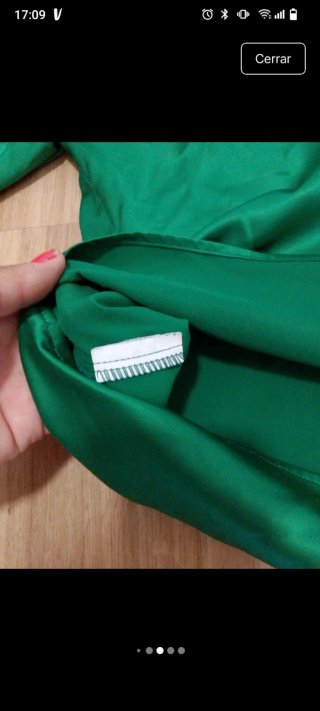 Blusa Trucco Verde Talla 36
