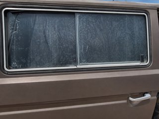 Ventana corredera lateral VW T3 con marco alu