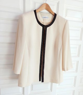 Chaqueta Blazer Vintage INTERCOSTURA Beige