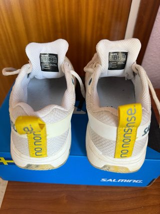 Zapatillas Padel Salming Beige/Blanco