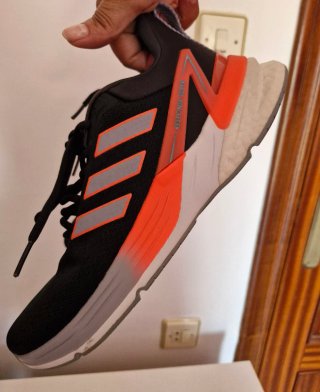 Zapatillas Adidas Response Super Negras Naranja