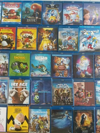 Offerta Lote Bluray Film d'animazione dvd