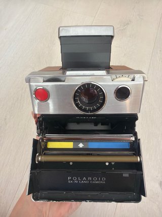 Cámara Polaroid SX-70 para piezas