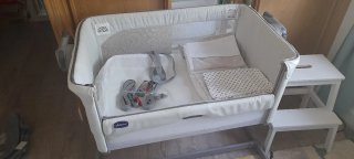 Minicuna colecho Chicco blanca
