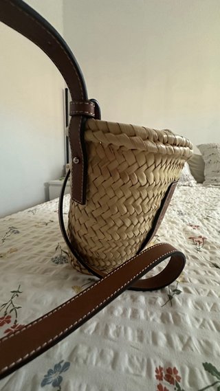 Bolso de paja Loewe