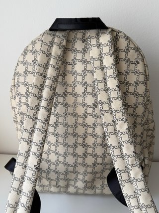 Mochila TOUS blanca con logo