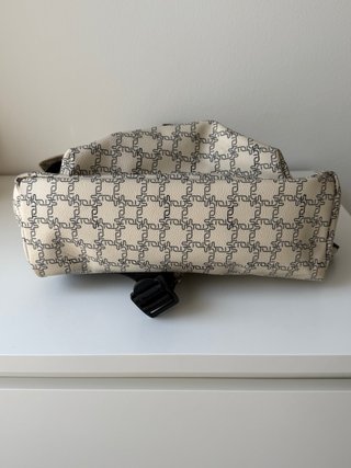 Mochila TOUS blanca con logo