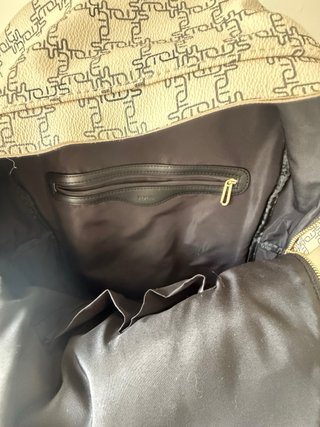 Mochila TOUS blanca con logo