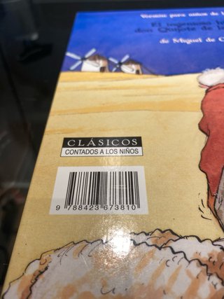 El Quijote contado a los niños