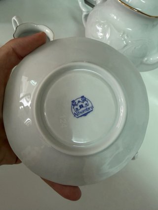 Juego de té de porcelana Alhambra