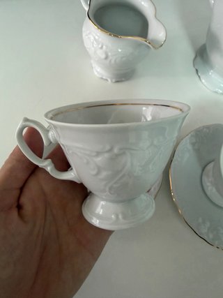 Juego de té de porcelana Alhambra