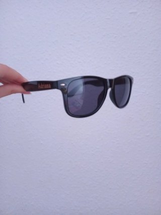 Gafas de sol negras personalizadas *ADRIANA*