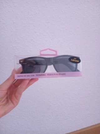 Gafas de sol negras personalizadas *ADRIANA*