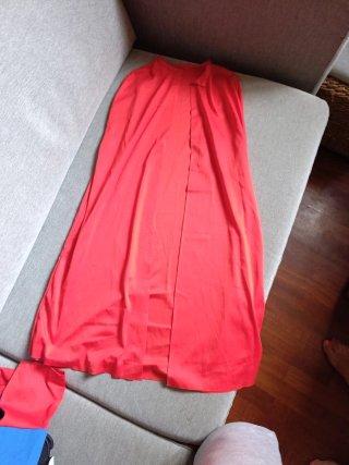 Disfraz de Héroe Azul y Rojo