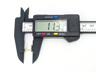 Pendiente Osos de oro de 18k, 0.5 g.