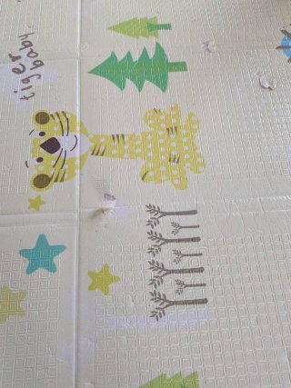 Alfombra infantil acolchada