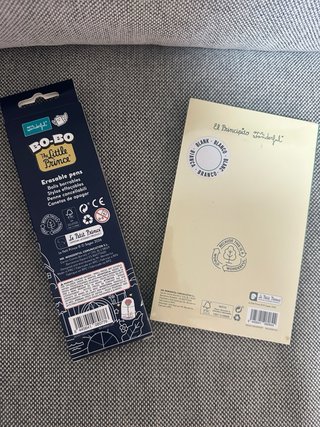 Bolígrafos y Cuaderno El Principito NUEVO