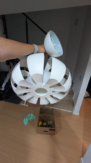 Lámpara Techo Ikea STOCKHOLM Blanca