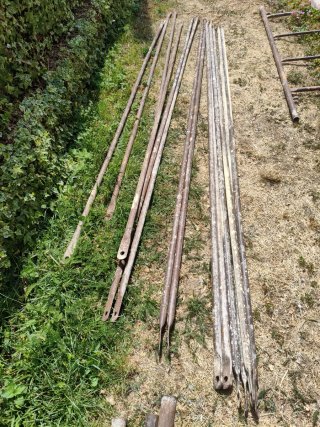 Andamios metálicos para obra