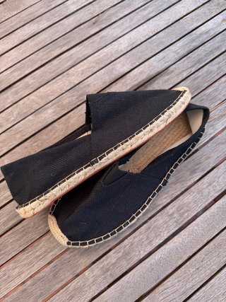 Alpargatas Negras Talla 41