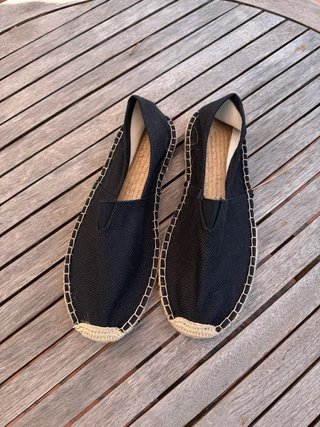 Alpargatas Negras Talla 41