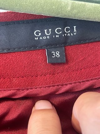 Pantalones Gucci Rojos