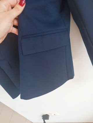 Americana azul marino