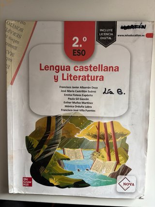 Libros de texto 2º ESO