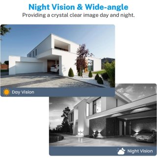 Videoportero inalámbrico inteligente WiFi 2.4GHz