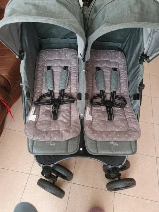 Carrito doble Valco Baby capazo de regalo
