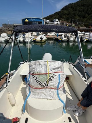 Barco a motor flyer 500