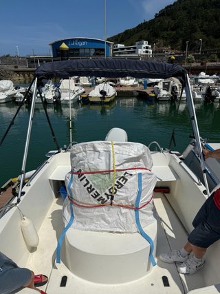 Barco a motor flyer 500