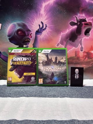 Pack 2 juegos Xbox One: Rainbow Six y Hogwarts