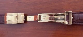 Brazalete de cuero valido para Rolex 20mm