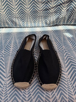 Alpargatas Negras Talla 42