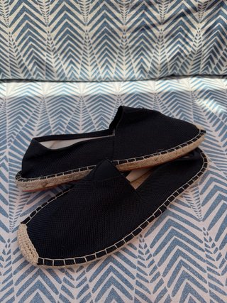 Alpargatas Negras Talla 42