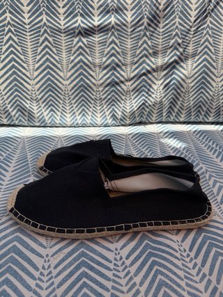 Alpargatas Negras Talla 42