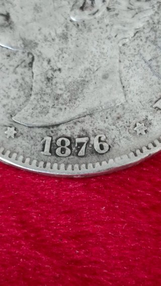 Moneda 5 Pesetas Alfonso XII 1876*76