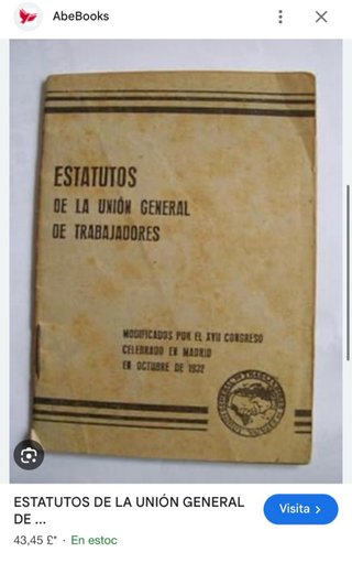 Estatutos UGT 1932